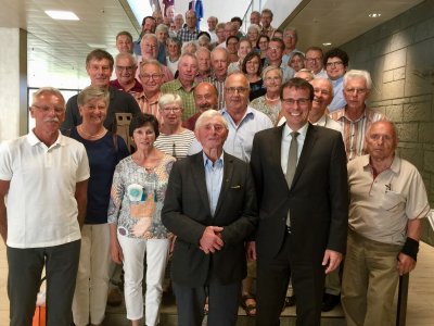 Besuch Kolpingfamilien im Landtag